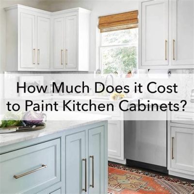 how much does painting cabinets cost